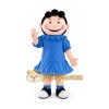 Funny Lady Girl Mascot Costume