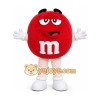 Funny M Bean & M Chocolate Candy Colors Beans Mascot Costume Funny M Bean & M Chocolate Candy Colors Beans Mascot Costume