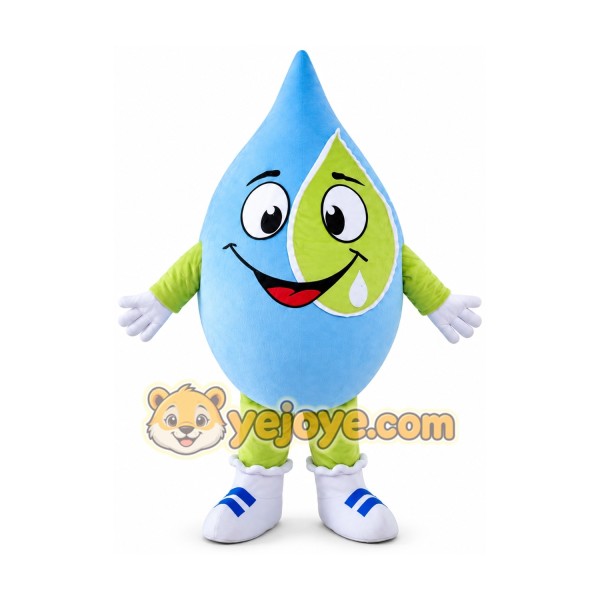 Funny Water Drop Mascot Costume