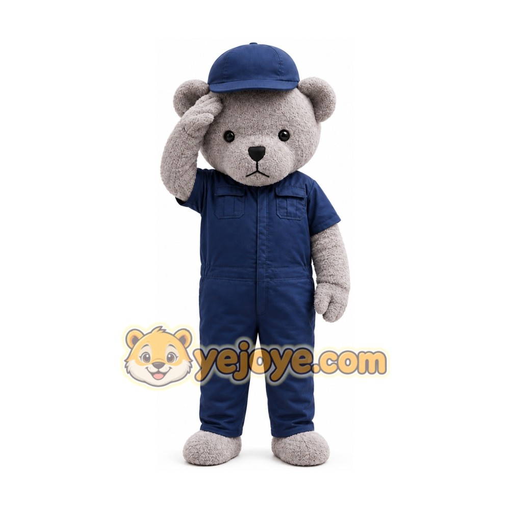 Fur Teddy Bear Mascot Costume Fur Teddy Bear Mascot Costume