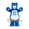 Furry Blue Bear Mascot Costume Furry Blue Bear Mascot Costume