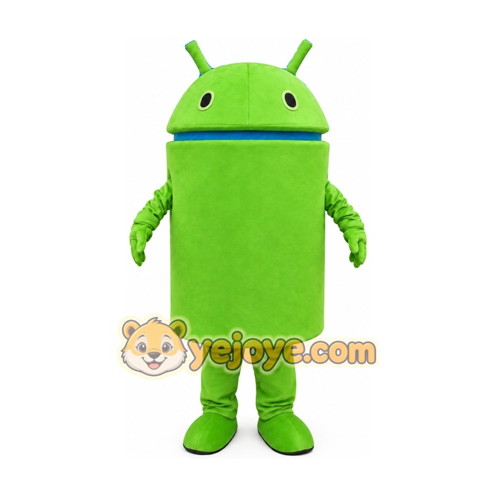Android Robot Mascot Costume Android Robot Mascot Costume
