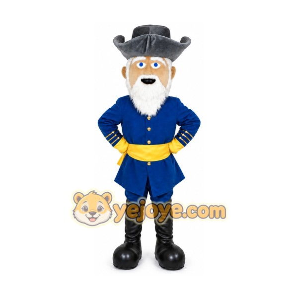 General Civil War Mascot Rebel Costume