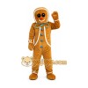 Gingerbread Man Animal Mascot Costume