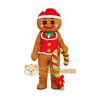 Gingerbread Man Mascot Costume for Adult