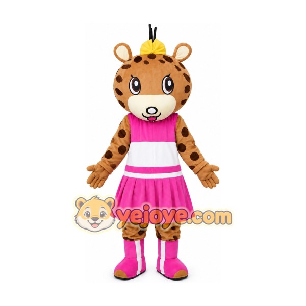 Animal Leopard Cartoon Mascot Costume