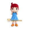 Girl Plush Cartoon Character Mascot Costume Girl Plush Cartoon Character Mascot Costume