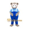 Gold And Silver Bear Mascot Costume Gold And Silver Bear Mascot Costume