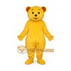 Golden Yellow Teddy Bear Mascot Costume Adult Cartoon Golden Yellow Teddy Bear Mascot Costume Adult Cartoon