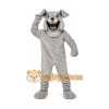 Gray Bulldog Mascot Costume