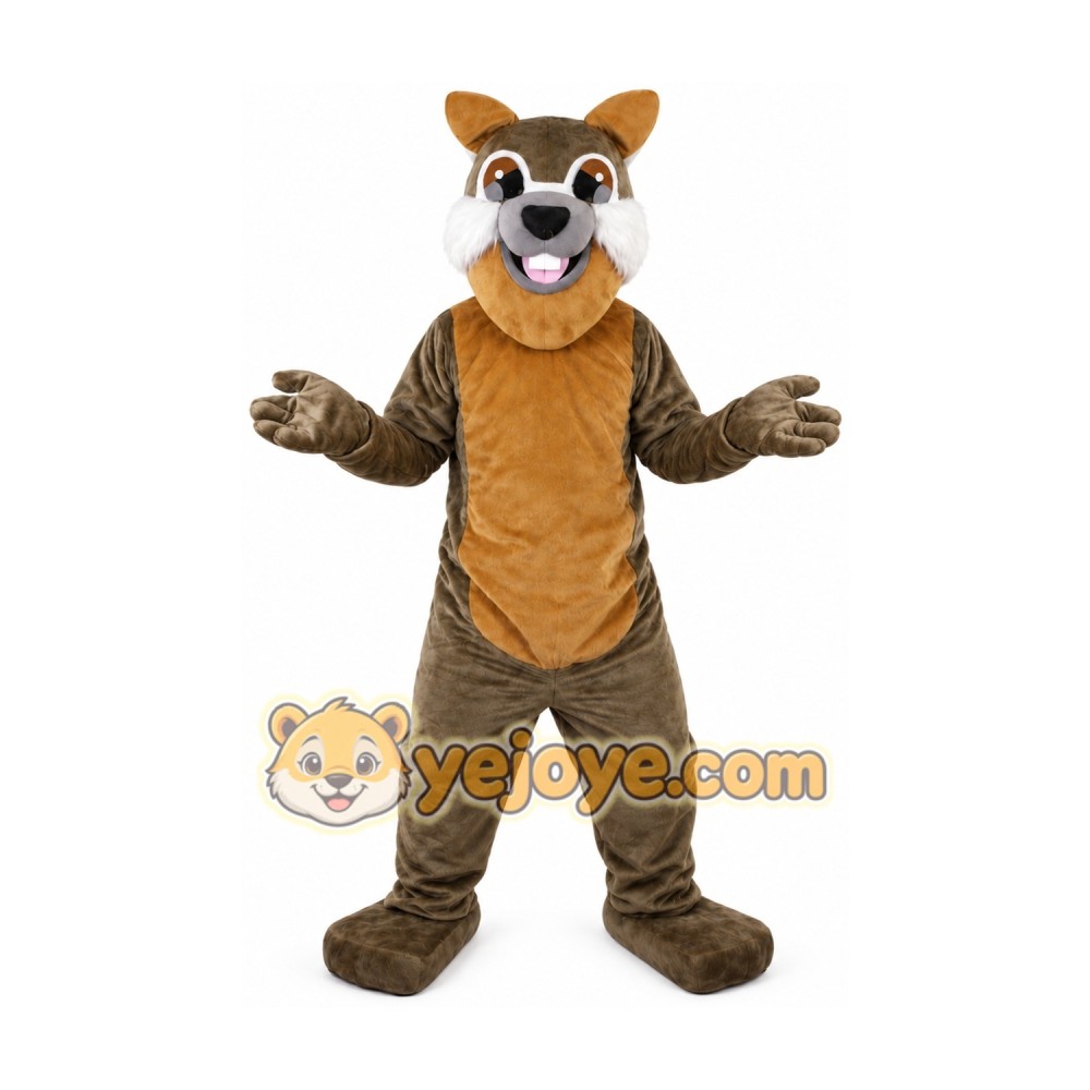 Gray Squirrel Mascot Costume for Adult Gray Squirrel Mascot Costume for Adult