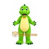 Green Dinosaur Mascot Costume Green Dinosaur Mascot Costume