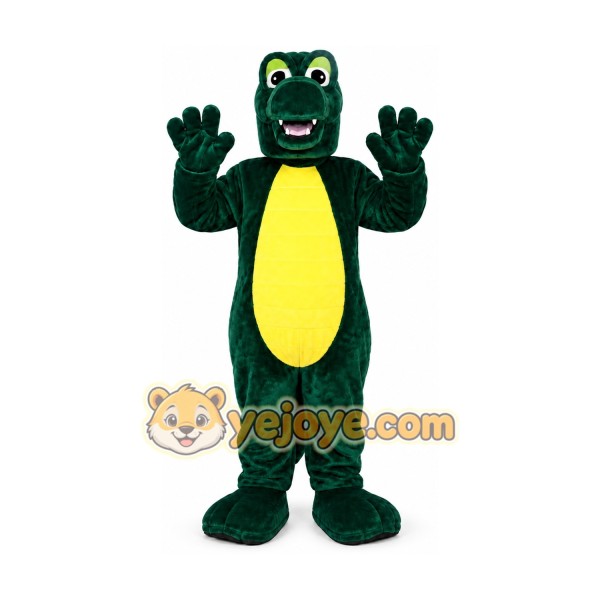 Green Crocodile Mascot Costume for Adult Green Crocodile Mascot Costume for Adult