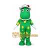 Green Dorothy Dinosaur Mascot Costume