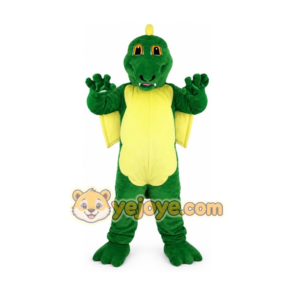 Green Dragon Mascot Costume for Adult Green Dragon Mascot Costume for Adult