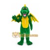 Green Dragon Mascot Costume Green Dragon Mascot Costume