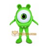 Green Eyes Mascot Costume
