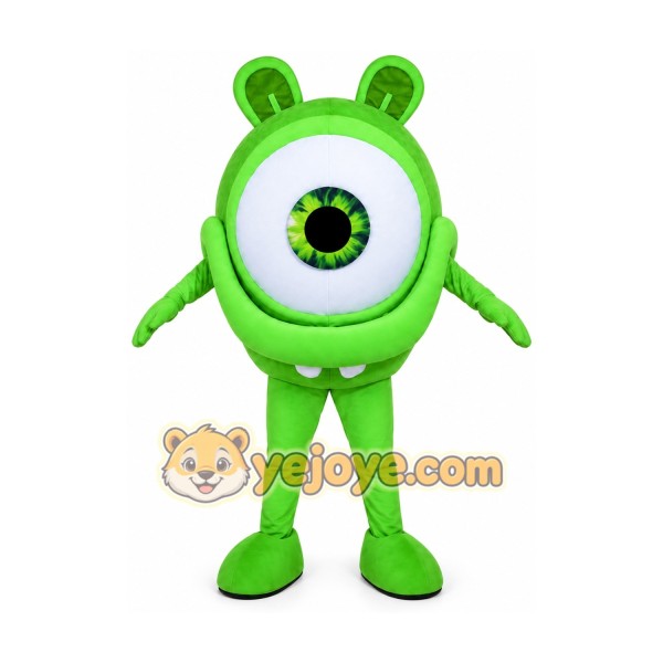 Green Eyes Mascot Costume