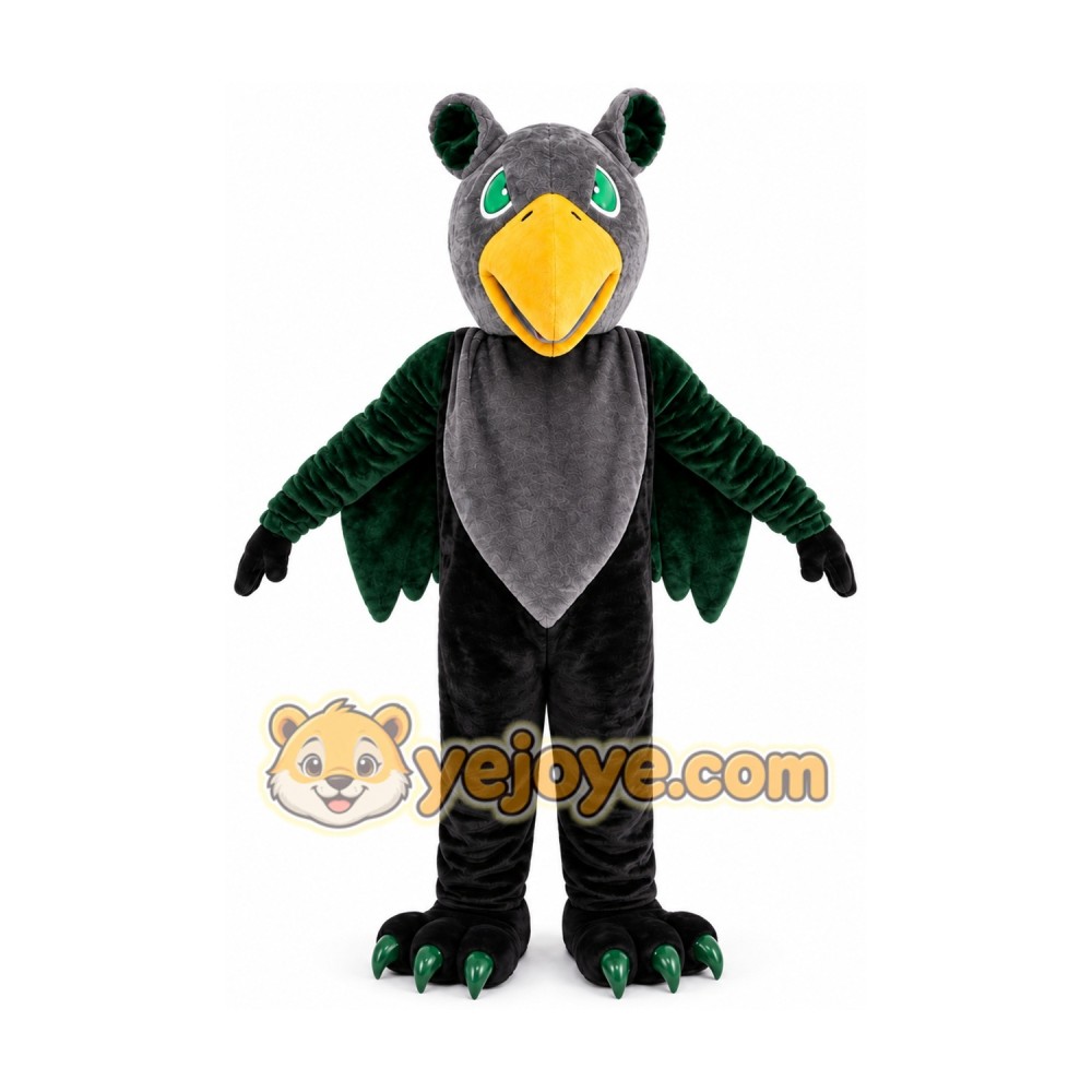 Green Griffin Mascot Gryphon Costume Green Griffin Mascot Gryphon Costume