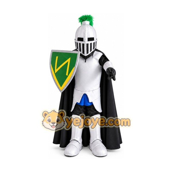 Green Knight Mascot Spartan Trojan Mascot Costume