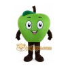 Green Red Apple Mascot Costume Green Red Apple Mascot Costume