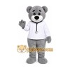 Grey Bear Mascot Costumes Grey Bear Mascot Costumes