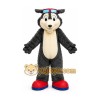 Grey Big Wolf Mascot Costume Plush Wolf