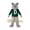 Grey Bulldog Mascot Costume