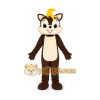 Grey Chip Chipmunk Squirrel Mascot Costume Grey Chip Chipmunk Squirrel Mascot Costume