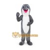 Grey Dolphin Mascot Costume Grey Dolphin Mascot Costume