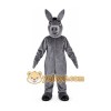 Grey Donkey Mascot Costume for Adult