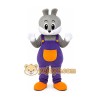 Grey Rabbit Bunny Fancy Cartoon Mascot Costume Grey Rabbit Bunny Fancy Cartoon Mascot Costume