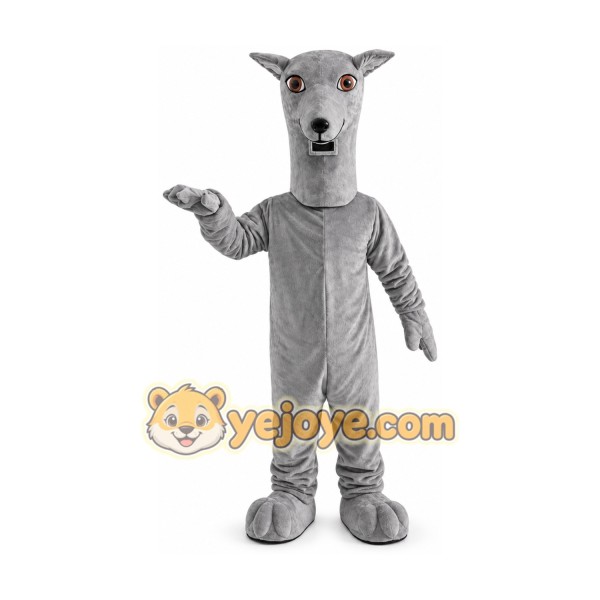 Greyhound Dog Mascot Hound Dog Costume for Adult