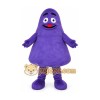 Grimace Purple Monster Mascot Costume Grimace Purple Monster Mascot Costume