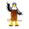 Halloween Brown Eagle Mascot Costume