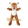 Halloween Brown Tiger Cat Mascot Costume