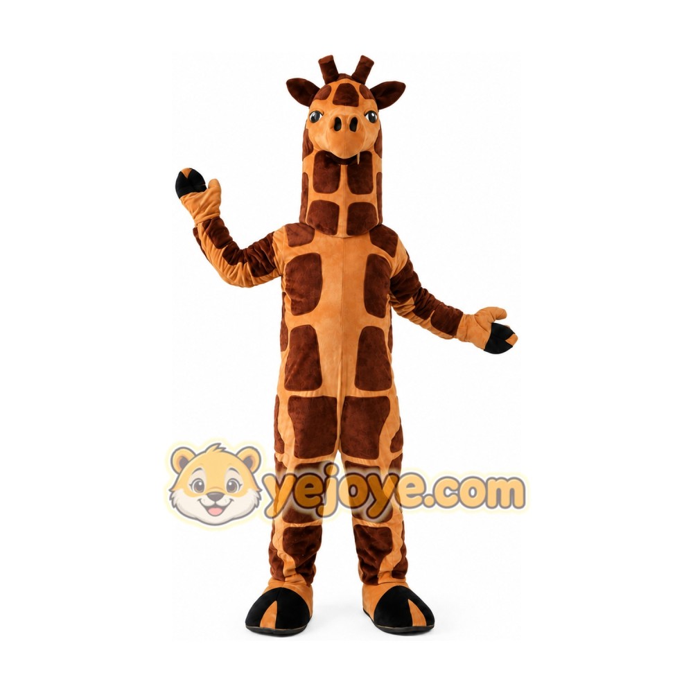 Halloween Giraffe Mascot Costume Halloween Giraffe Mascot Costume