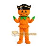 Halloween Pirate Pumpkin Mascot Costume Halloween Pirate Pumpkin Mascot Costume