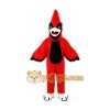 Halloween Red Eagle Bird Mascot Costume Halloween Red Eagle Bird Mascot Costume