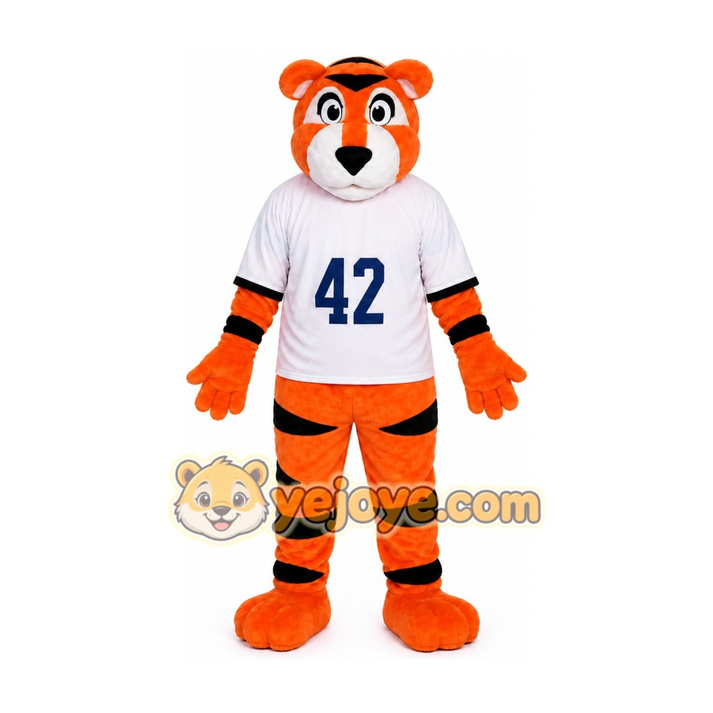 Halloween Sport Tiger Mascot Costume