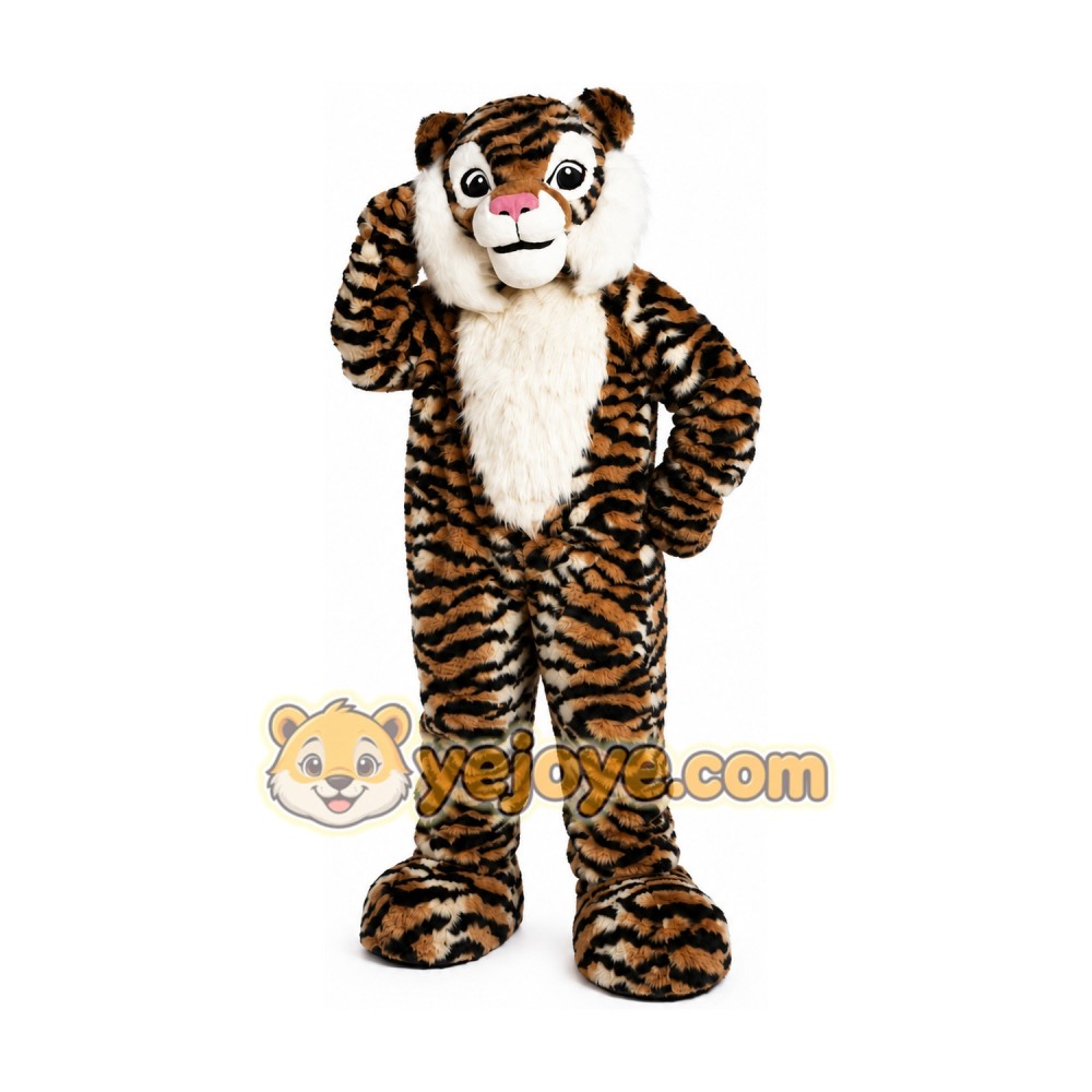 Halloween Tiger Mascot Costume Halloween Tiger Mascot Costume