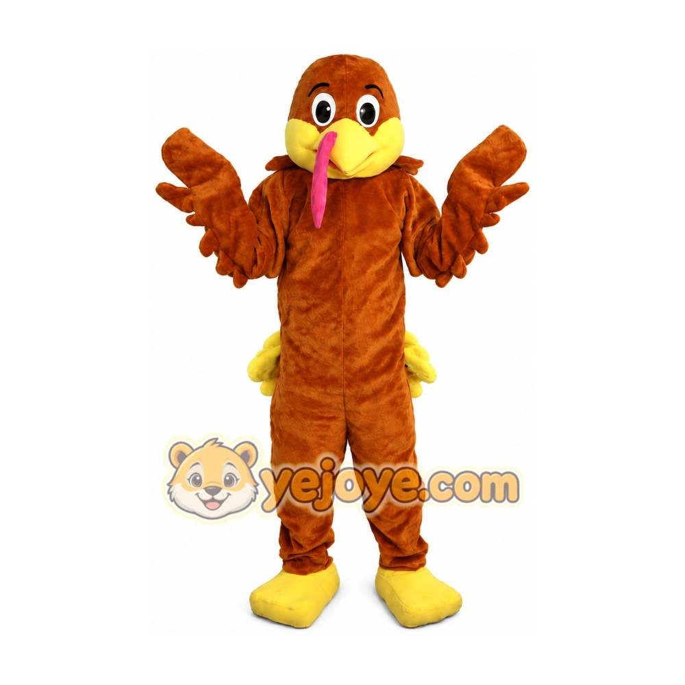 Halloween Turkey Cartoon Mascot Costume Halloween Turkey Cartoon Mascot Costume