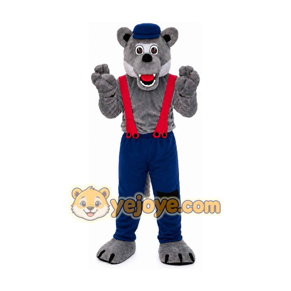 Halloween Wolf Mascot Costume Halloween Wolf Mascot Costume