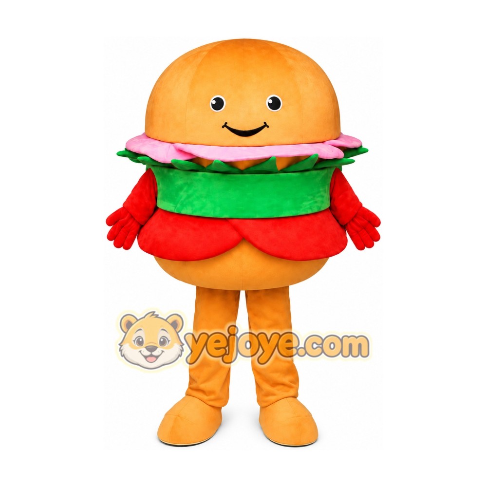Hamburg Cartoon Mascot Costume Hamburg Cartoon Mascot Costume