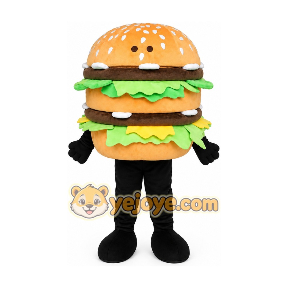Hamburger Mascot Costume Food Mascots Hamburger Mascot Costume Food Mascots