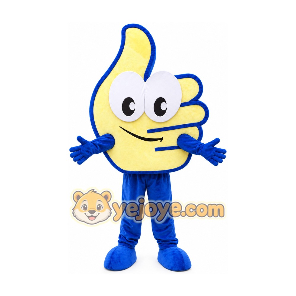 Hand Finger Mascot Costume