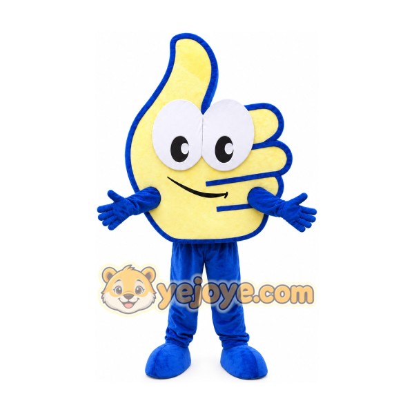 Hand Finger Mascot Costume