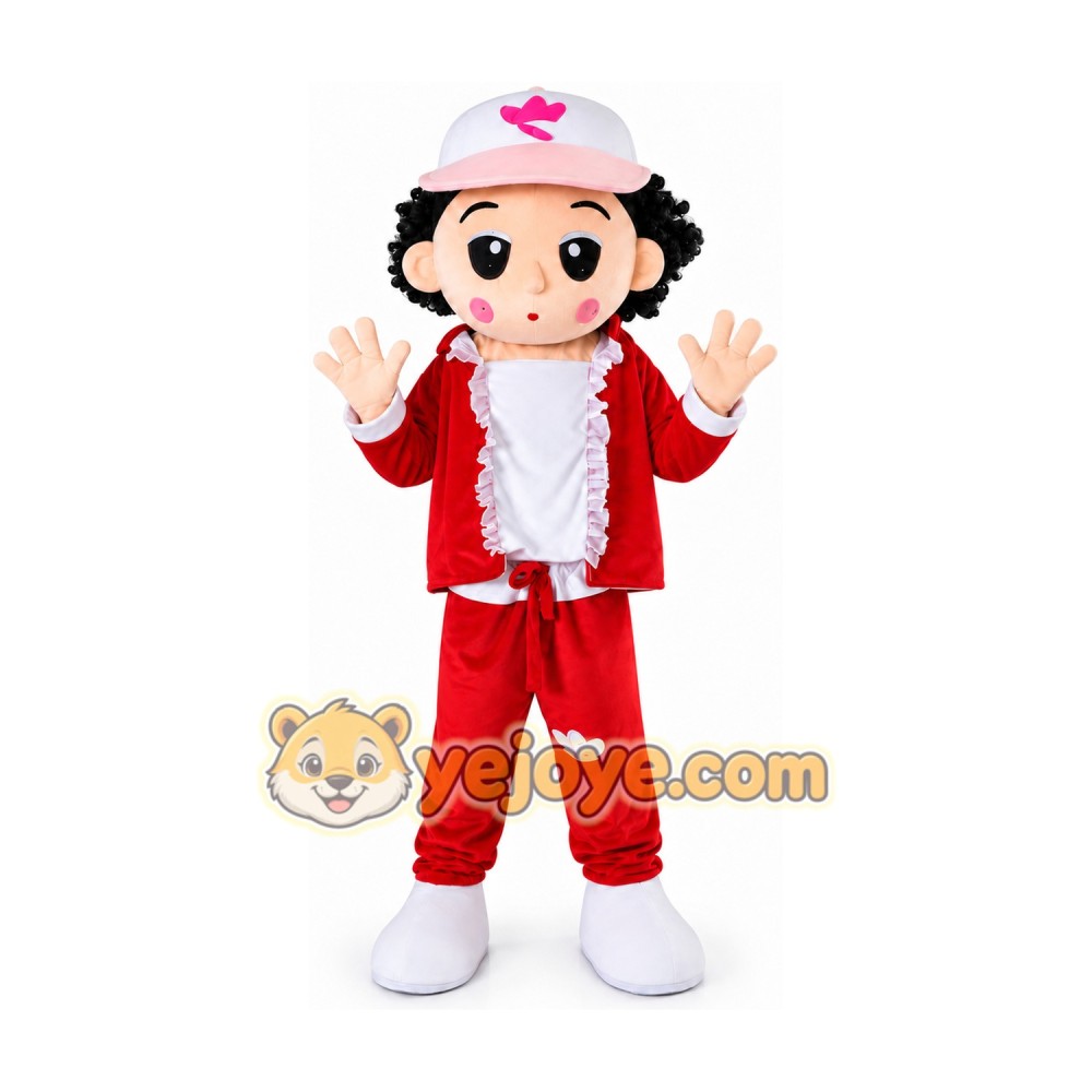 Handy Manny Mascot Costume Boy Mascot Costume Handy Manny Mascot Costume Boy Mascot Costume