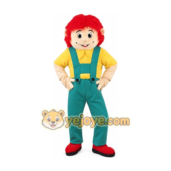 Handyman Clown Mascot Costume