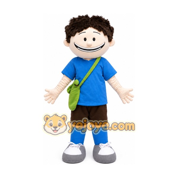 Happy Boy Mascot Costume